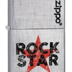 Zippo "Rock Star Linen Weave - Mechero de color